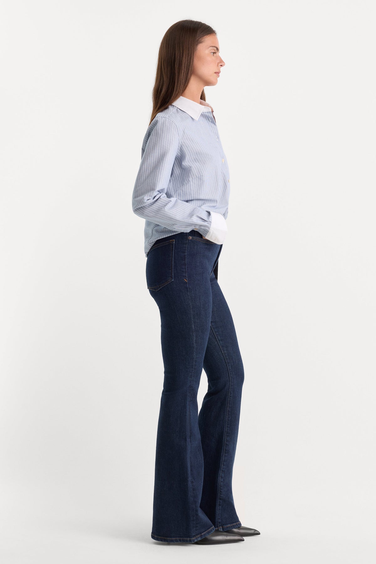 Luxury GOOD LEGS FLARE JEANS INDIGO1153