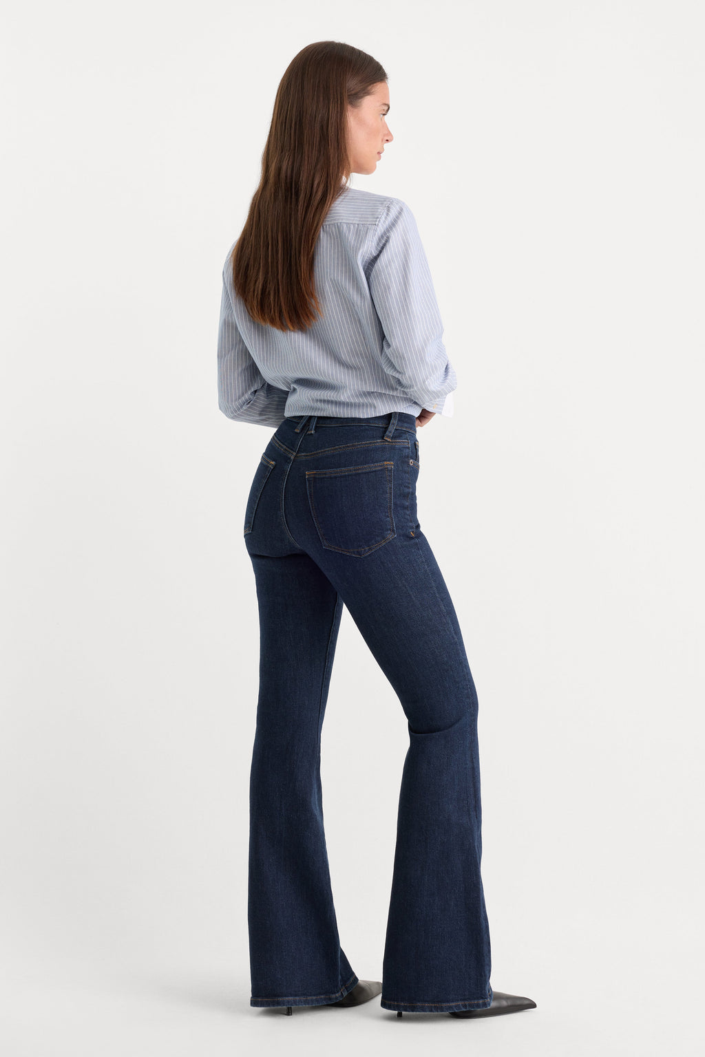 Luxury GOOD LEGS FLARE JEANS INDIGO1153