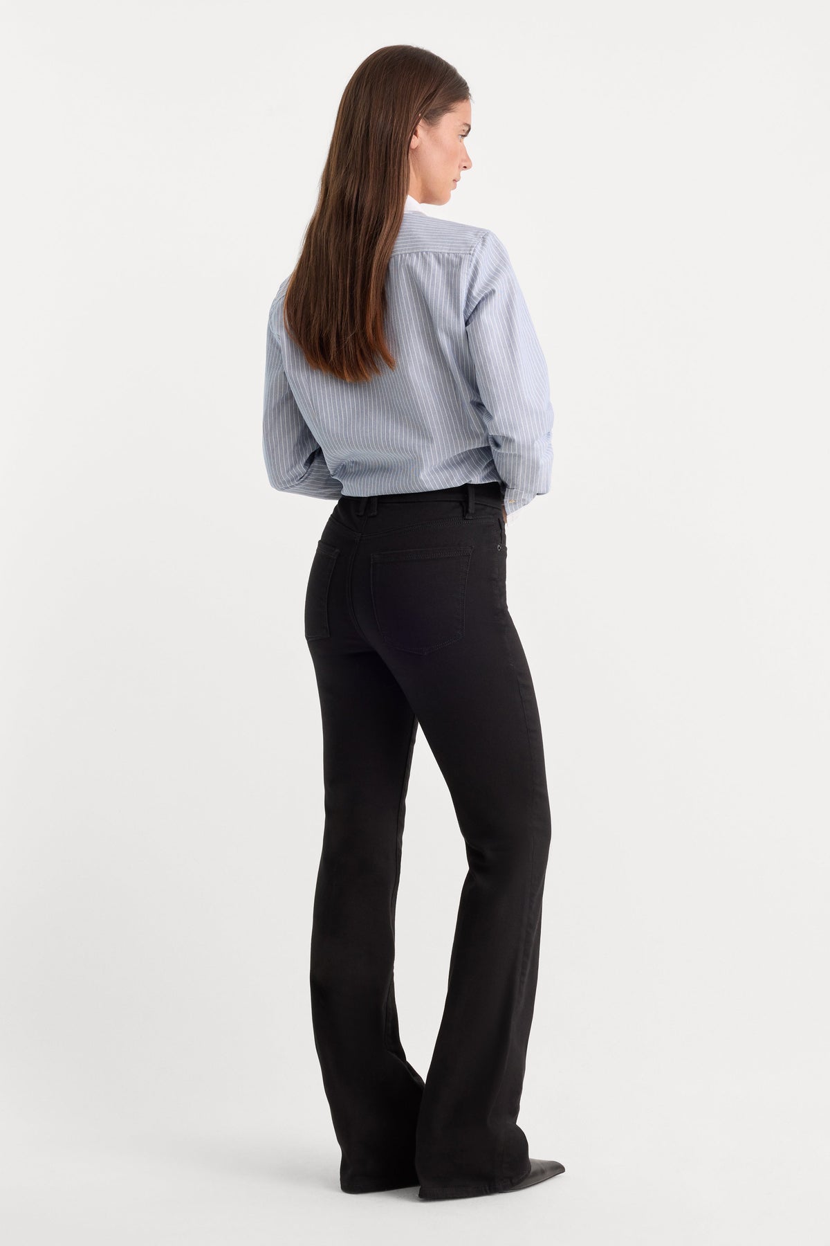 Luxury NEVER FADE GOOD CLASSIC SLIM BOOTCUT JEANS BLACK