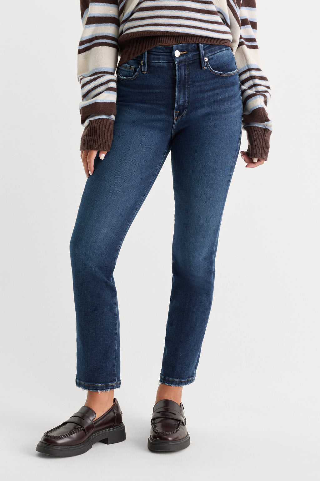 Luxury SOFT TECH GOOD LEGS STRAIGHT JEANS INDIGO511