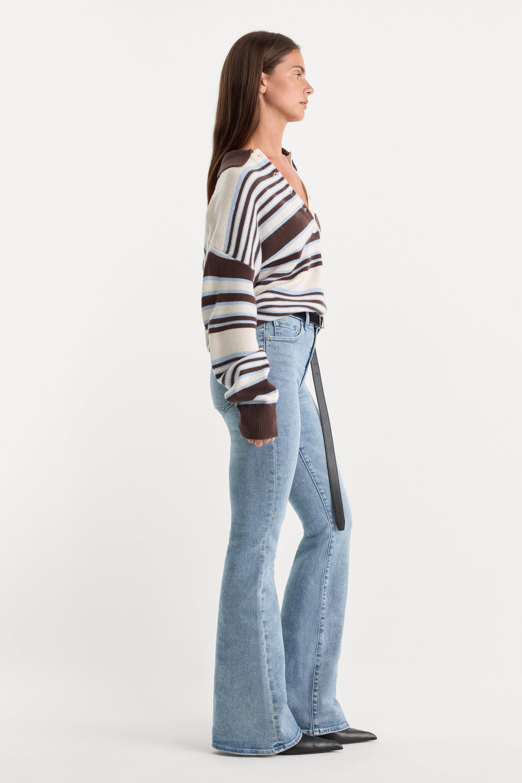 Luxury GOOD LEGS FLARE JEANS INDIGO1154