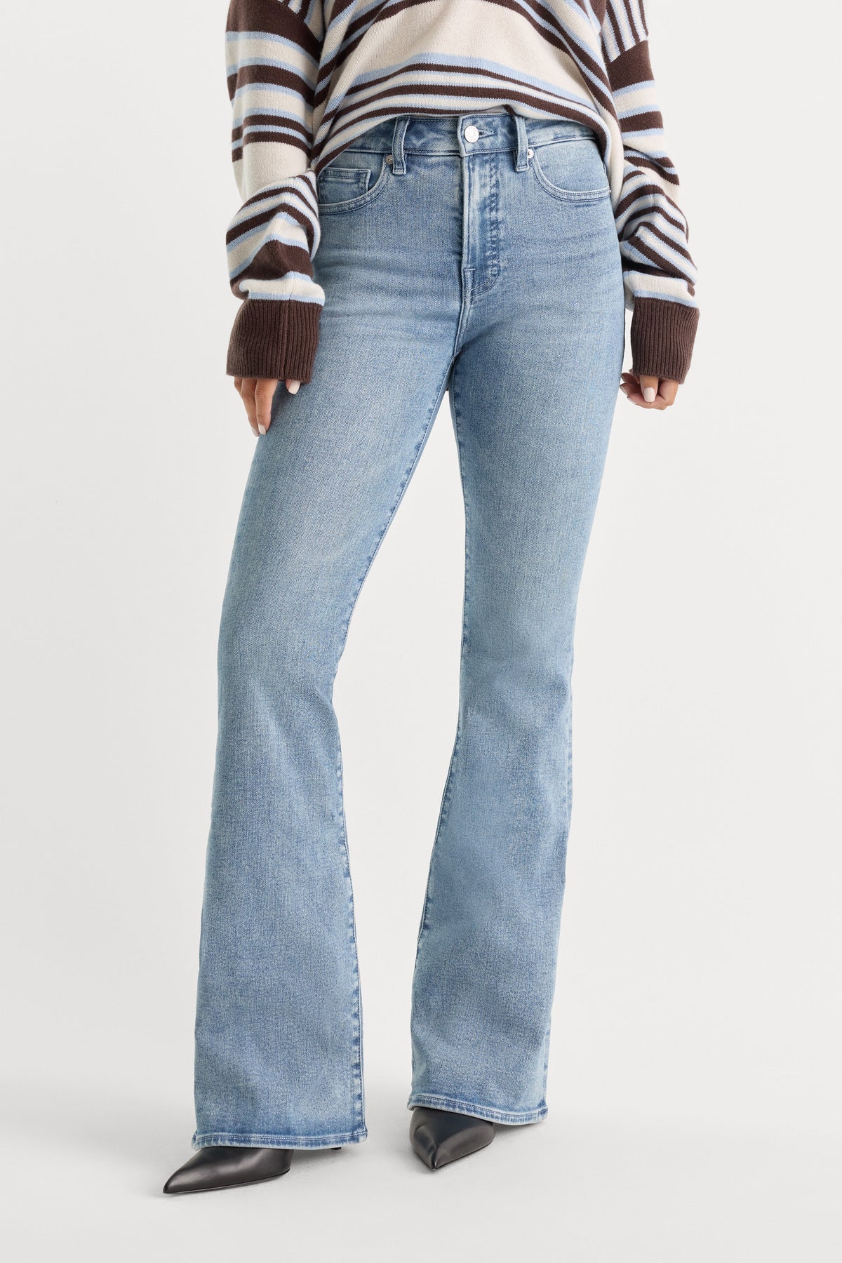 Luxury GOOD LEGS FLARE JEANS INDIGO1154