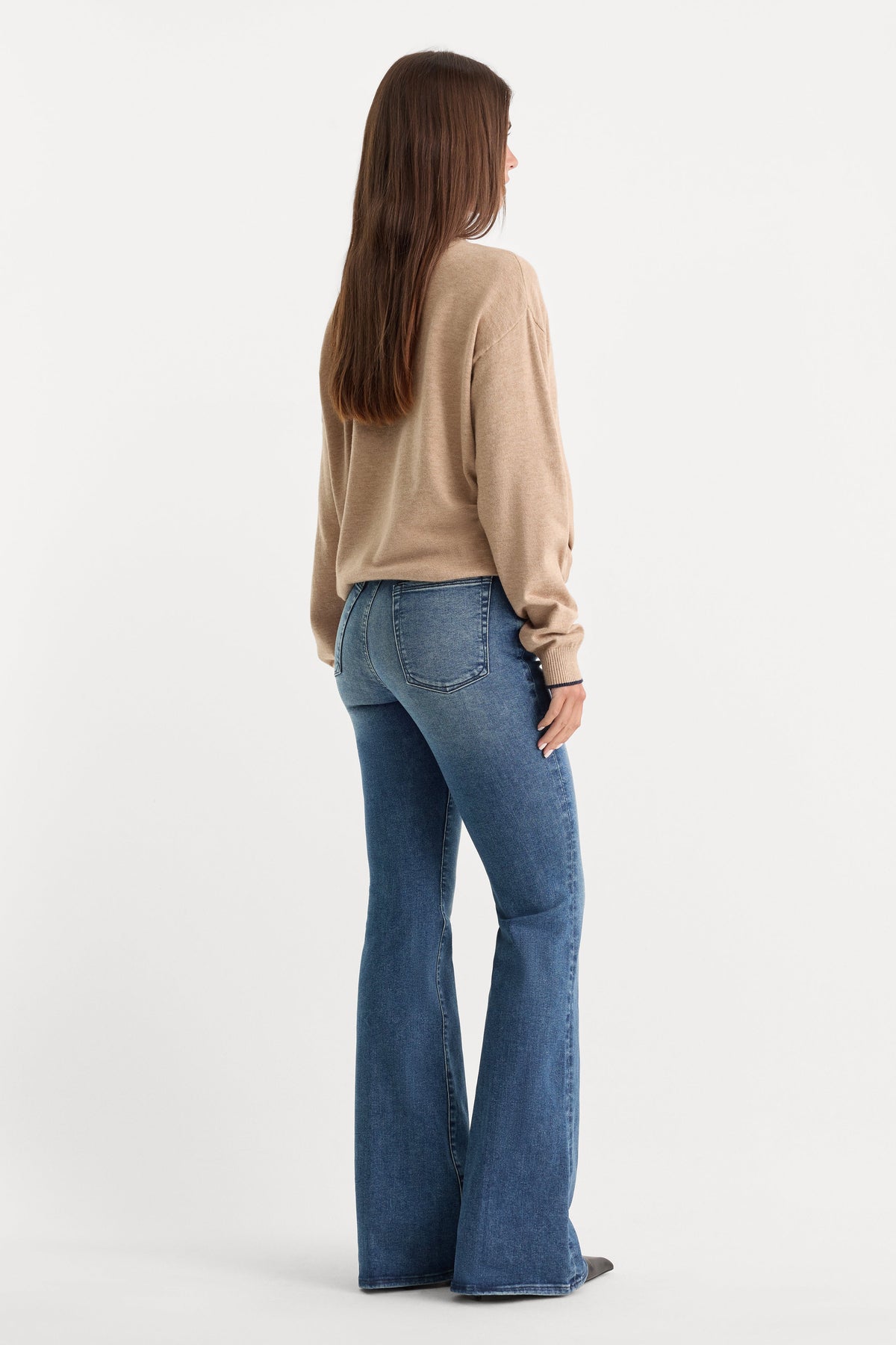 Luxury ALWAYS FITS GOOD LEGS FLARE JEANS INDIGO1071