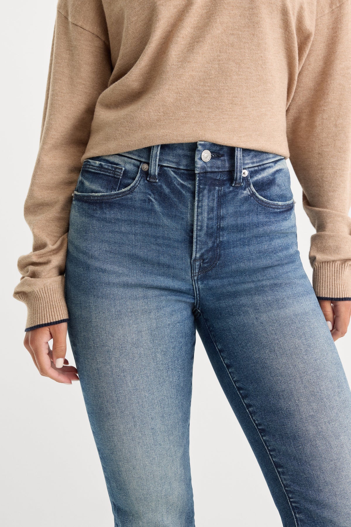 Luxury ALWAYS FITS GOOD LEGS FLARE JEANS INDIGO1071
