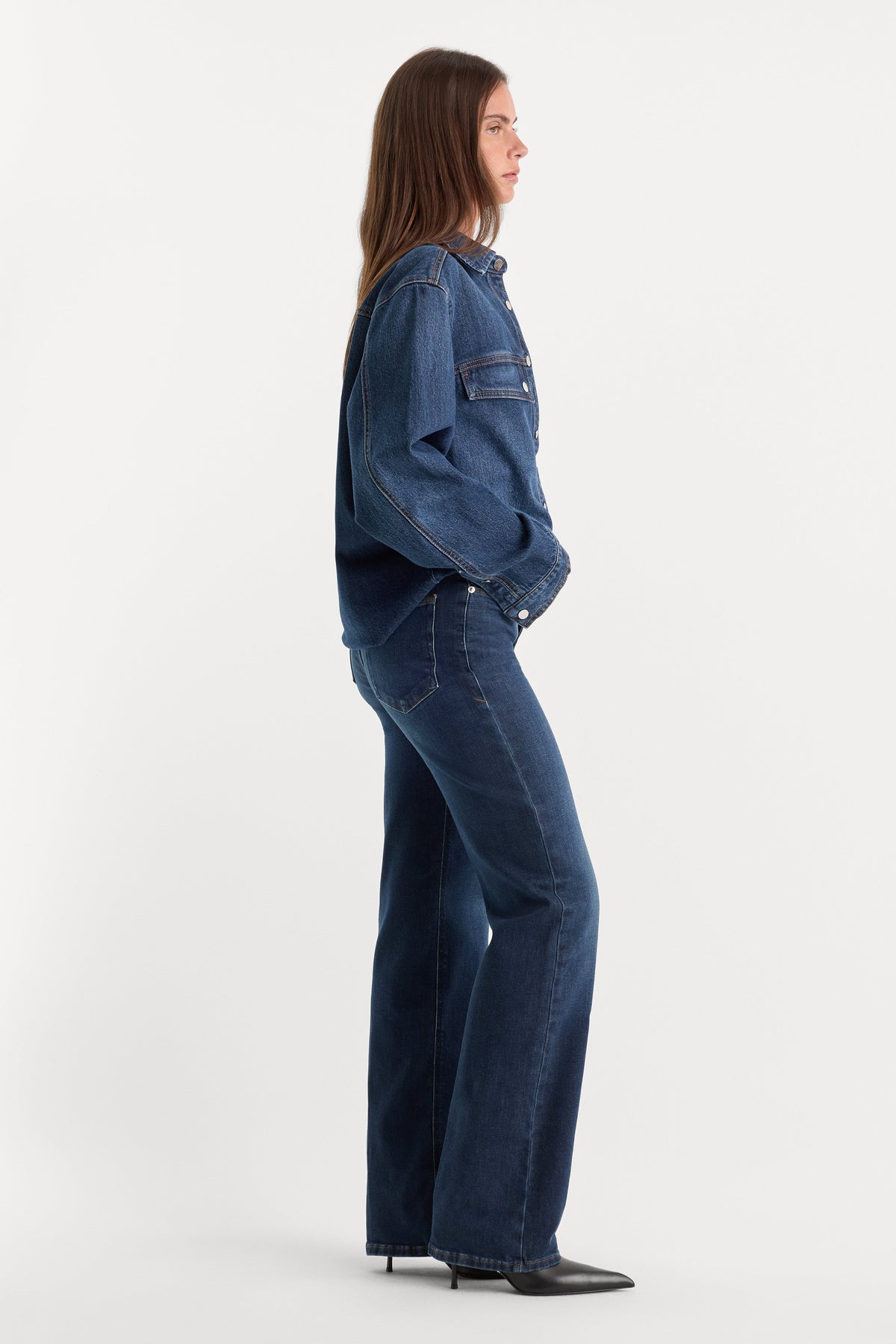 Luxury SOFT TECH GOOD TRUE STRAIGHT JEANSINDIGO572