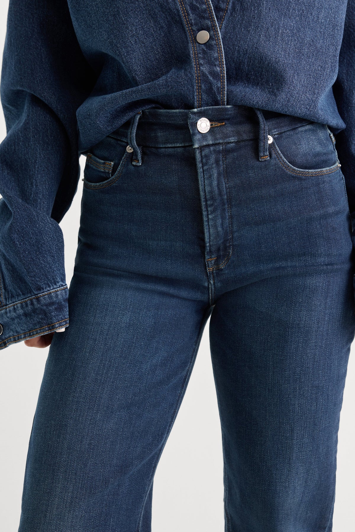 Luxury SOFT TECH GOOD TRUE STRAIGHT JEANSINDIGO572