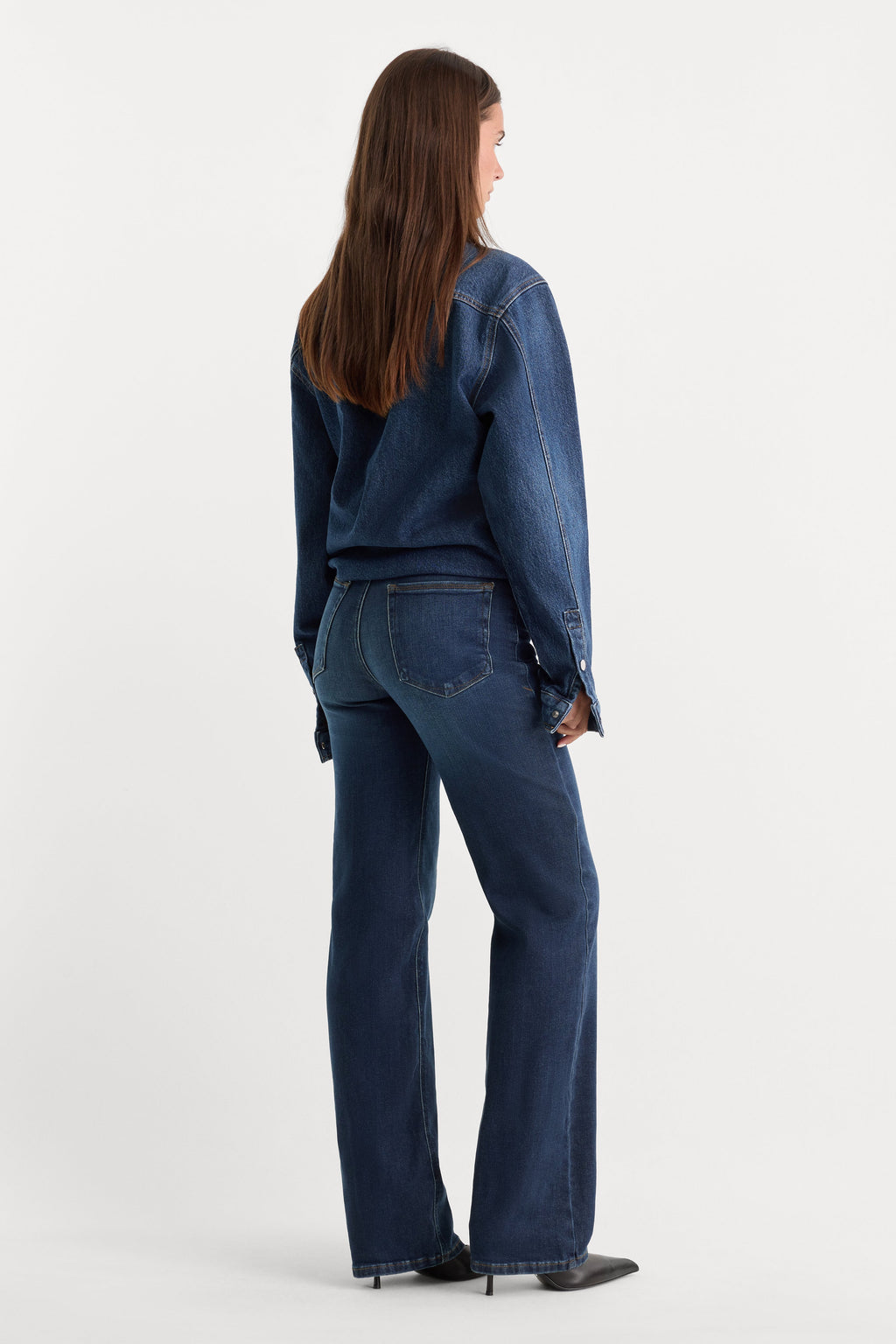 Luxury SOFT TECH GOOD TRUE STRAIGHT JEANSINDIGO572