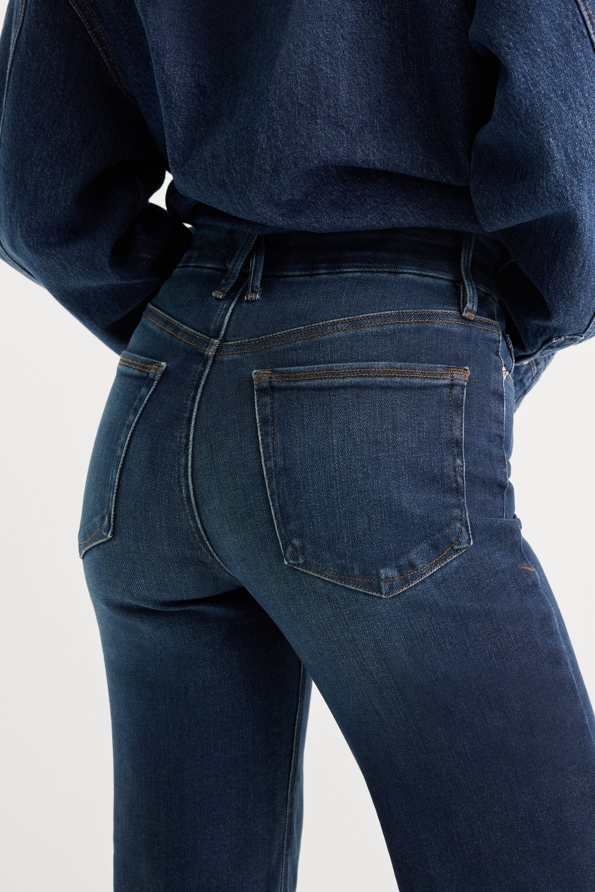 Luxury SOFT TECH GOOD TRUE STRAIGHT JEANSINDIGO572
