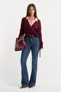 Luxury GOOD LEGS FLARE JEANS BLUE004