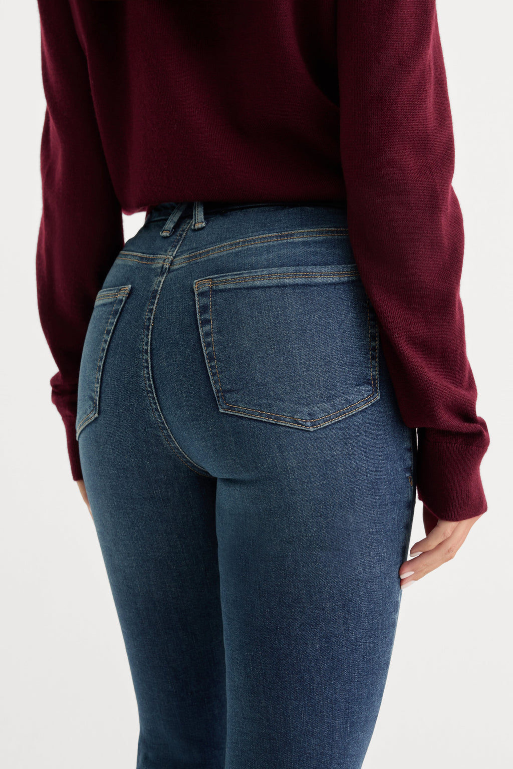 Luxury GOOD LEGS FLARE JEANS BLUE004