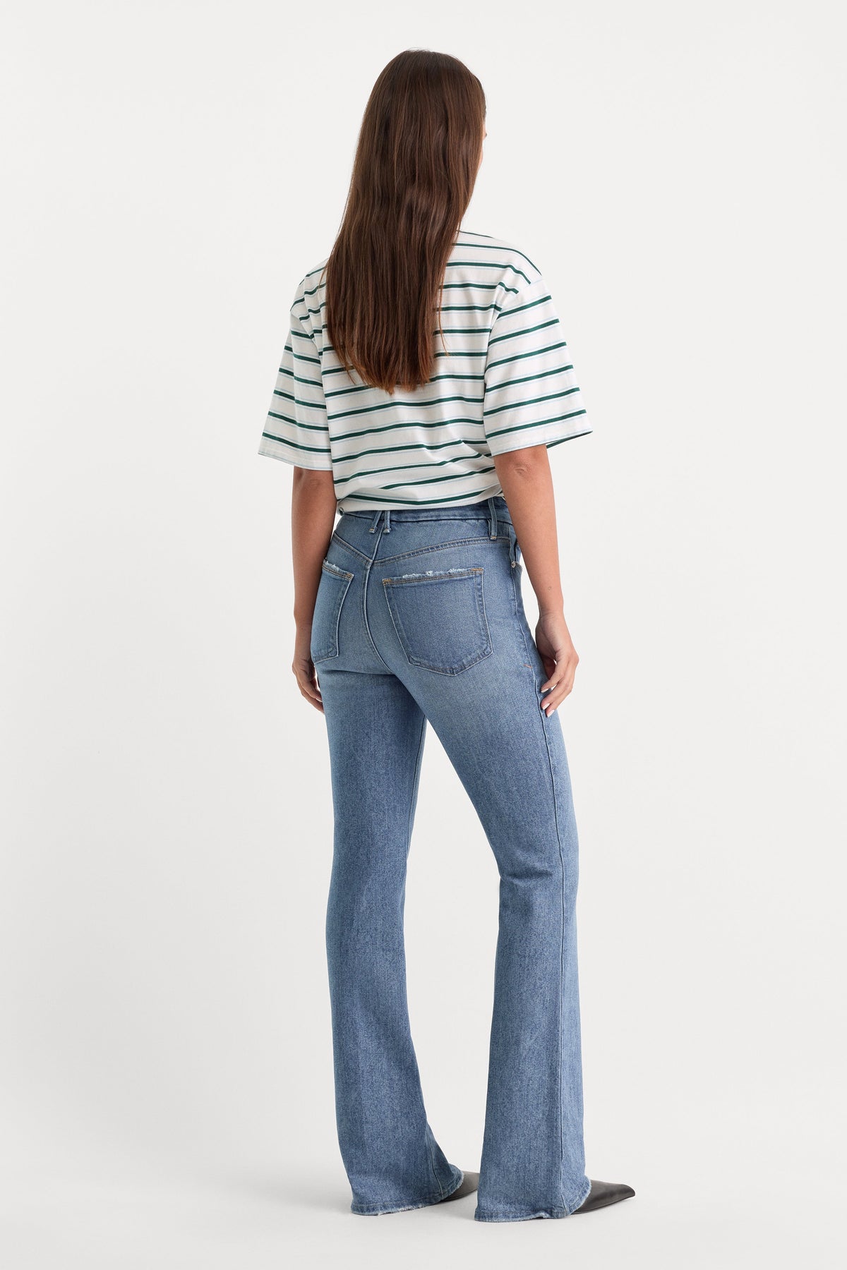 Luxury SOFT TECH GOOD CLASSIC BOOTCUT JEANS INDIGO627
