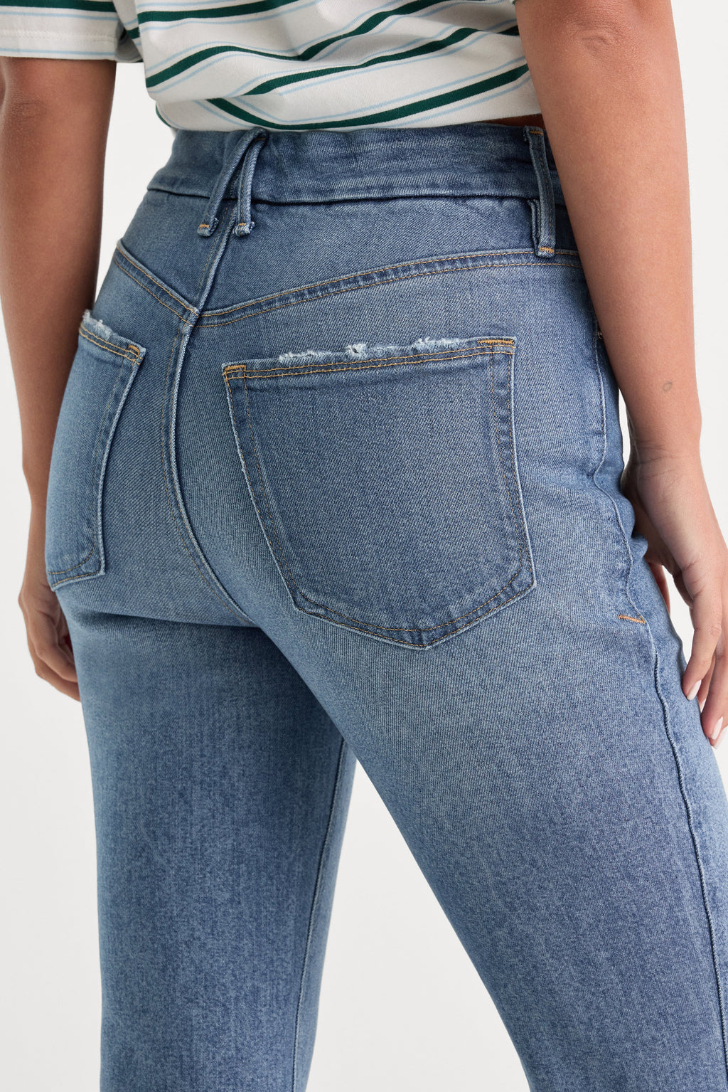 Luxury SOFT TECH GOOD CLASSIC BOOTCUT JEANS INDIGO627
