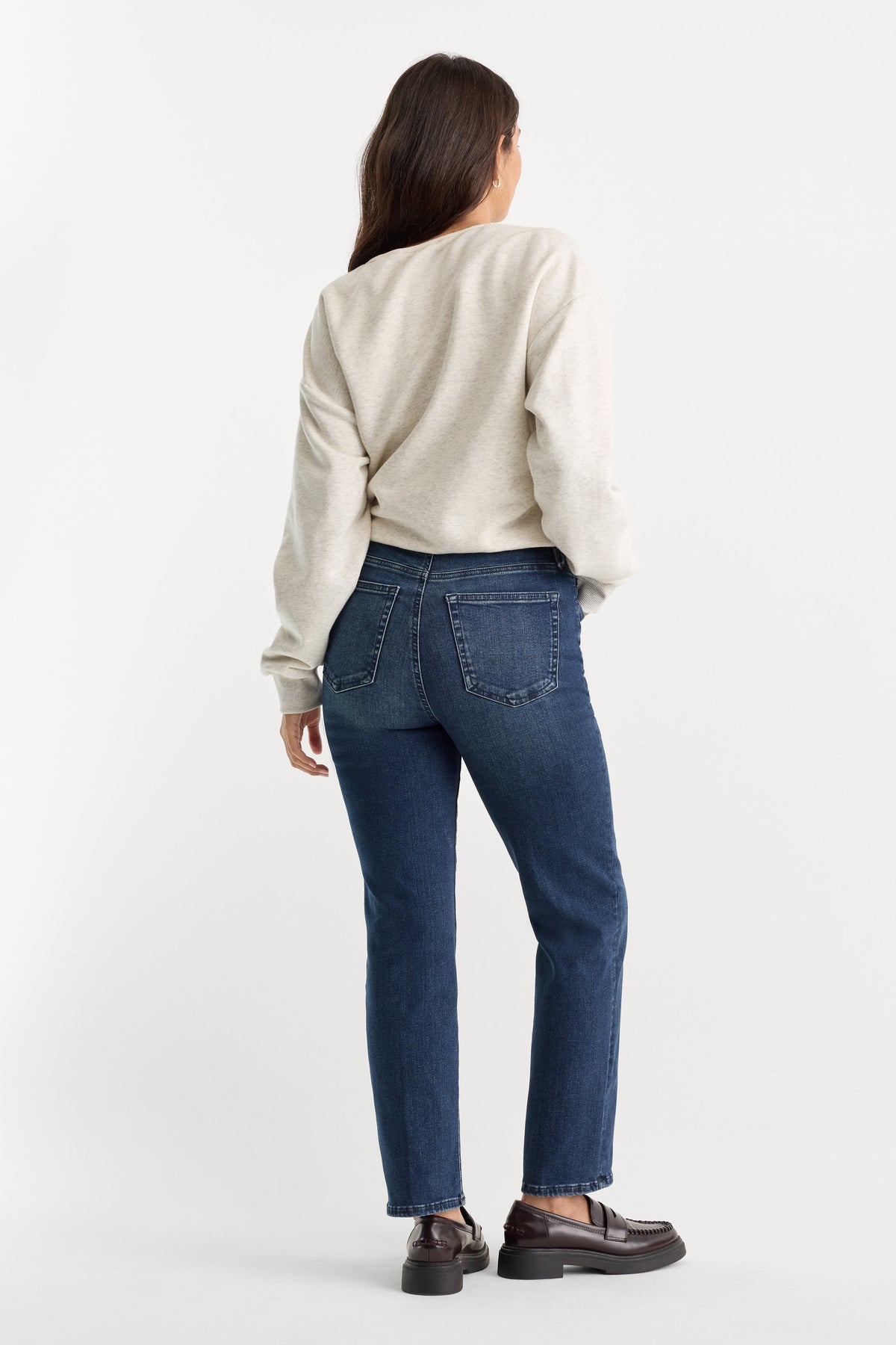 Luxury ALWAYS FITS GOOD LEGS STRAIGHT JEANS INDIGO446