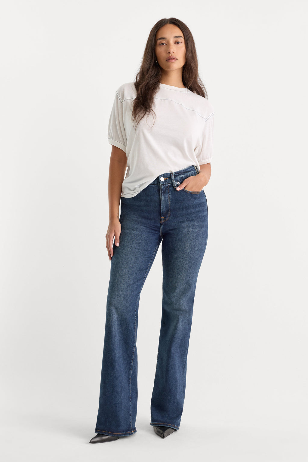 Luxury ALWAYS FITS GOOD CLASSIC BOOTCUT JEANS INDIGO446