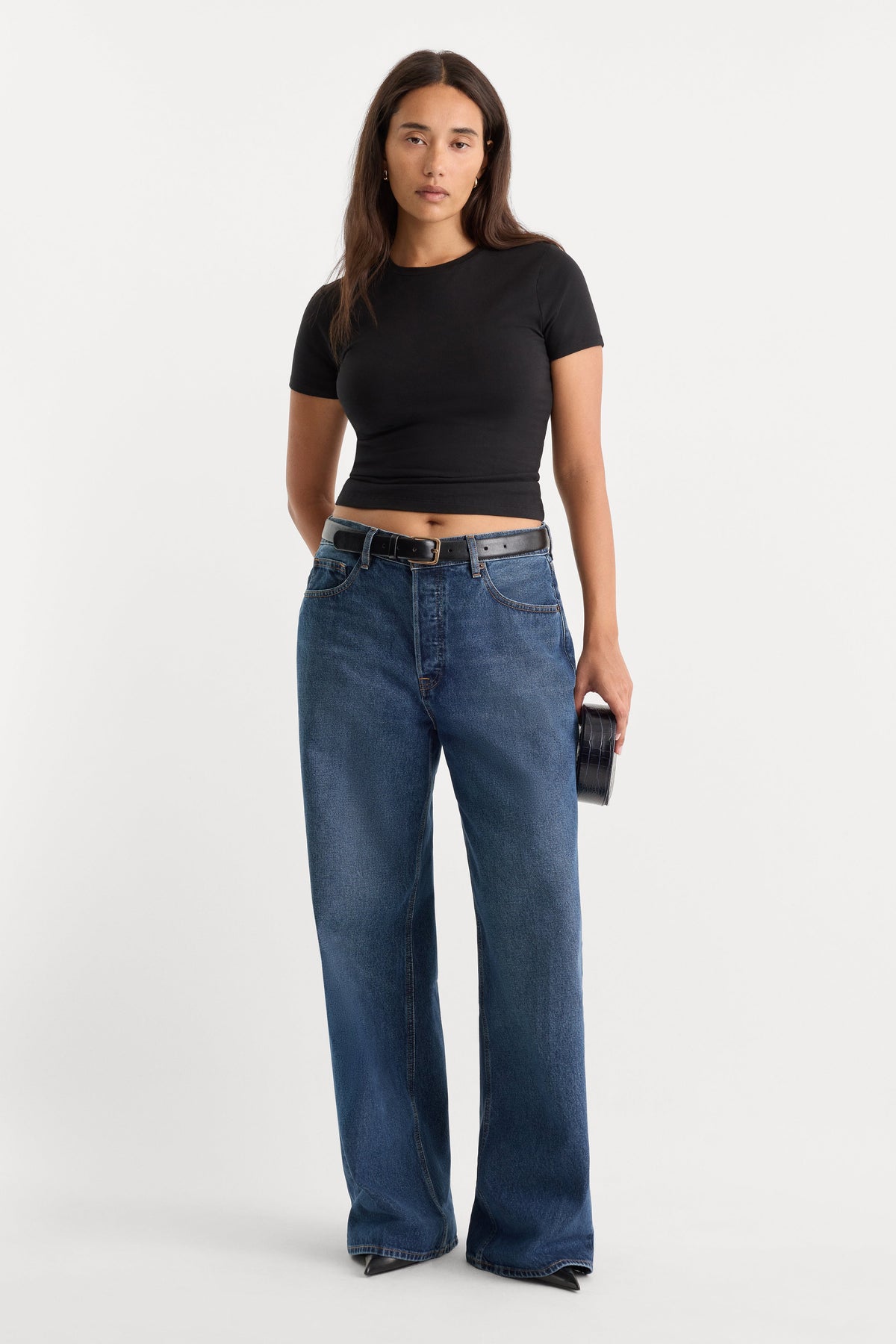 Luxury VINTAGE LOW SLUNG BAGGY JEANS TRACE