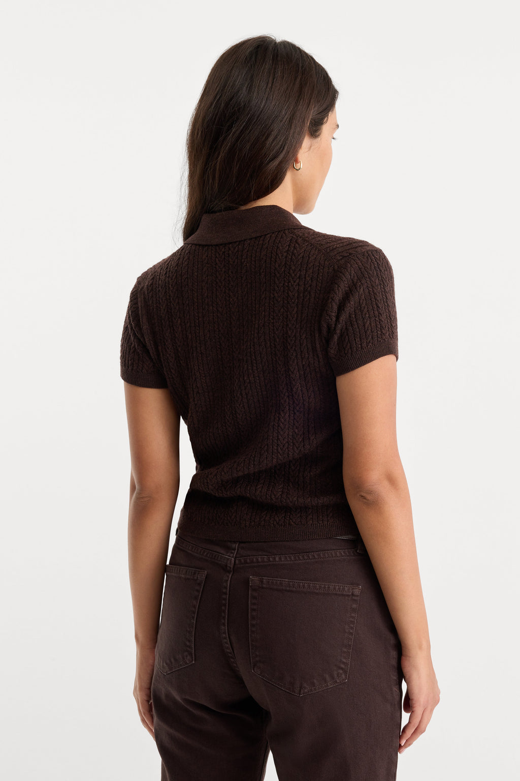 Luxury THE MICRO CABLE POLO ESPRESSO
