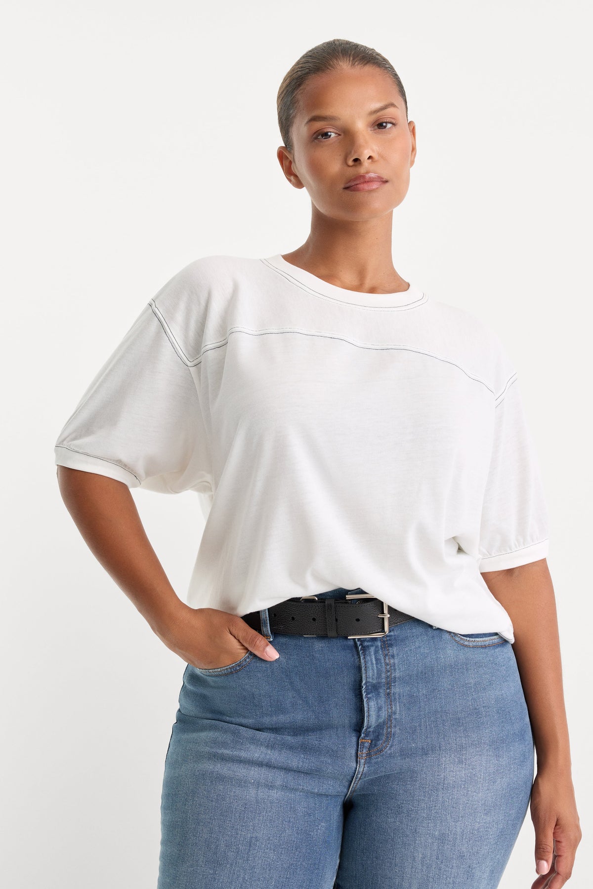 Luxury THE GYM TEE CHALK