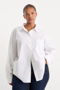 Luxury THE POPLIN EASY SHIRT WHITE