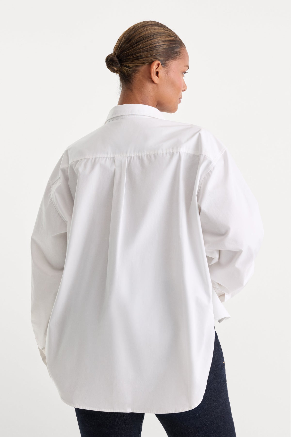 Luxury THE POPLIN EASY SHIRT WHITE