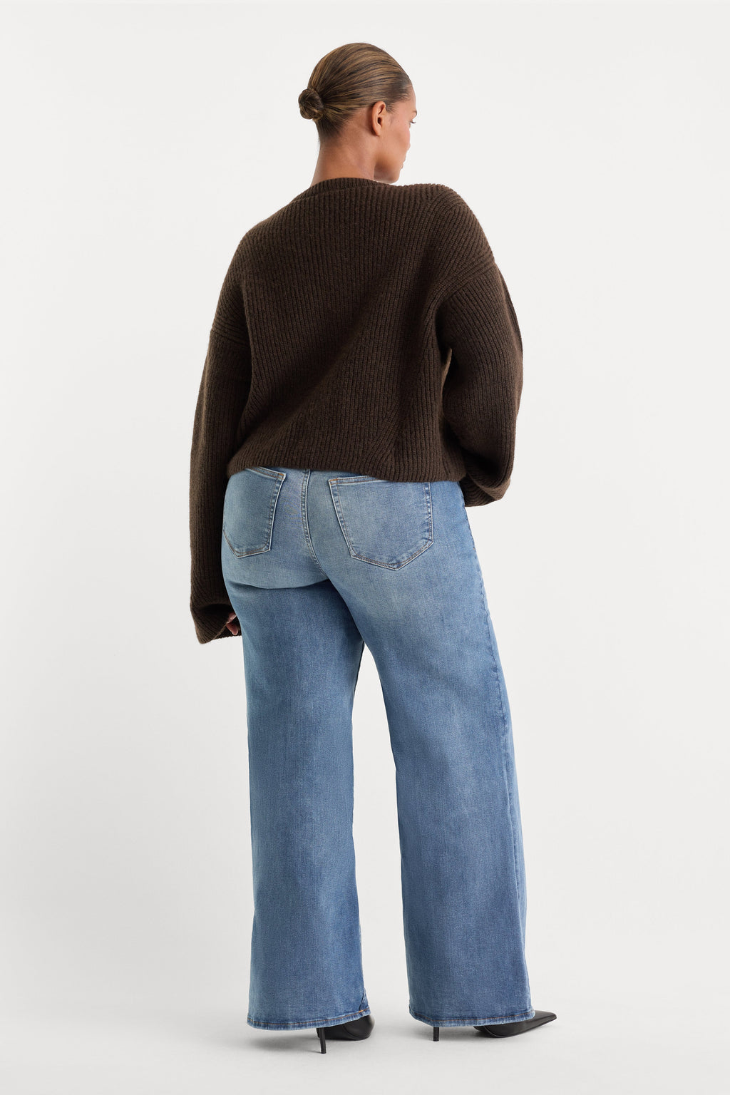 Luxury ALWAYS FITS SLIM PALAZZO JEANS TAWNY