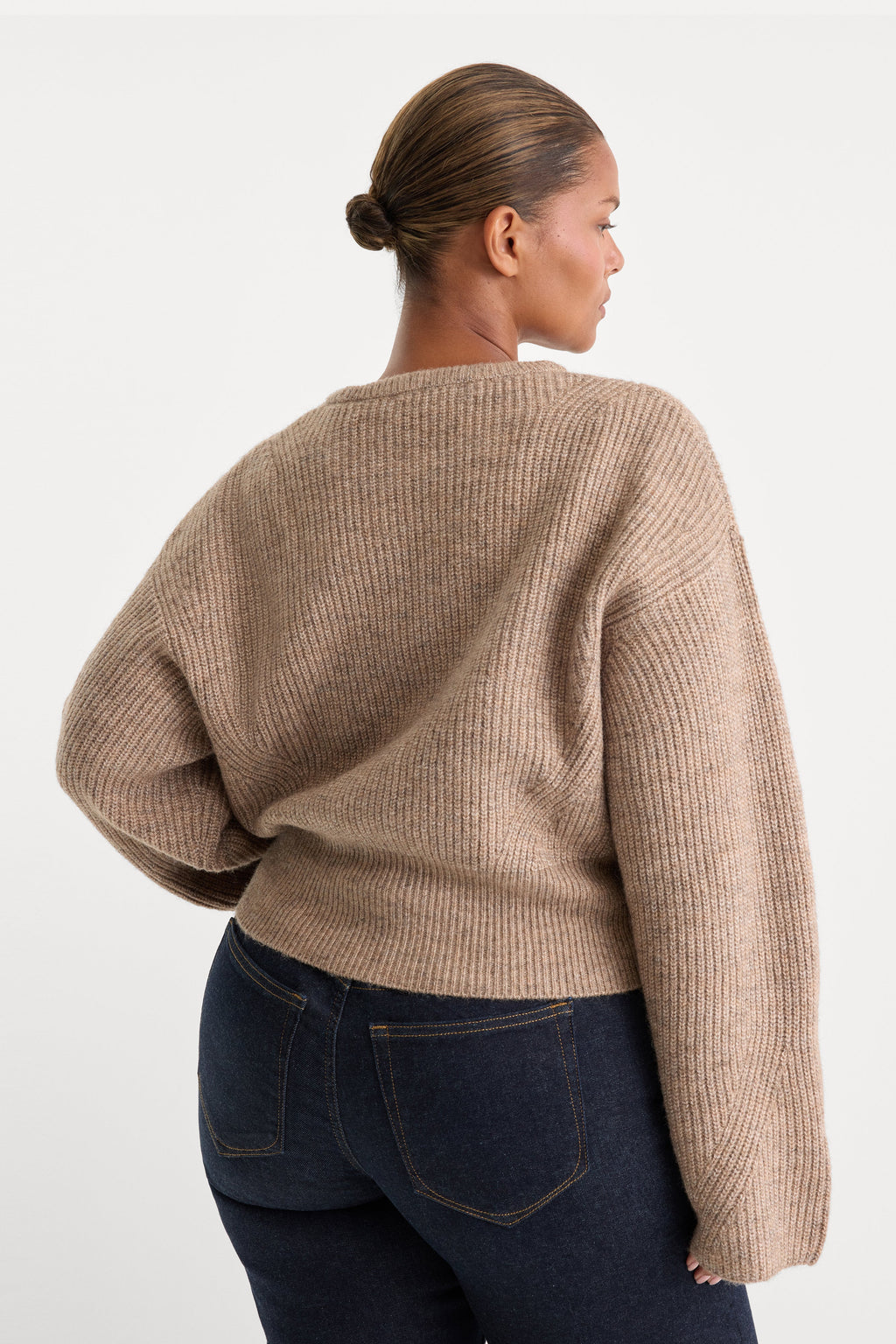 Luxury THE CHUNKY KNIT SWEATER DUSK