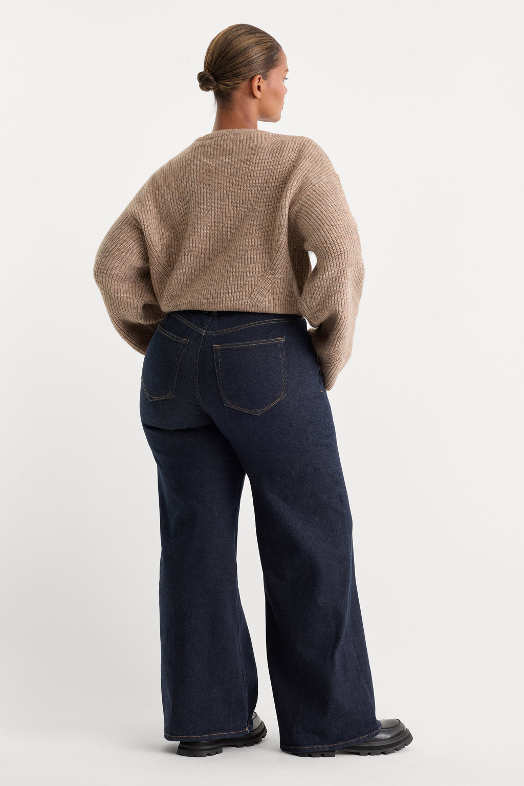 Luxury ALWAYS FITS SLIM PALAZZO JEANS DENETHIC BLUE