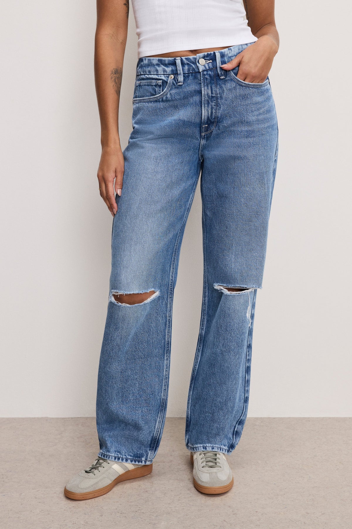 Luxury GOOD 90S RELAXED JEANS INDIGO893