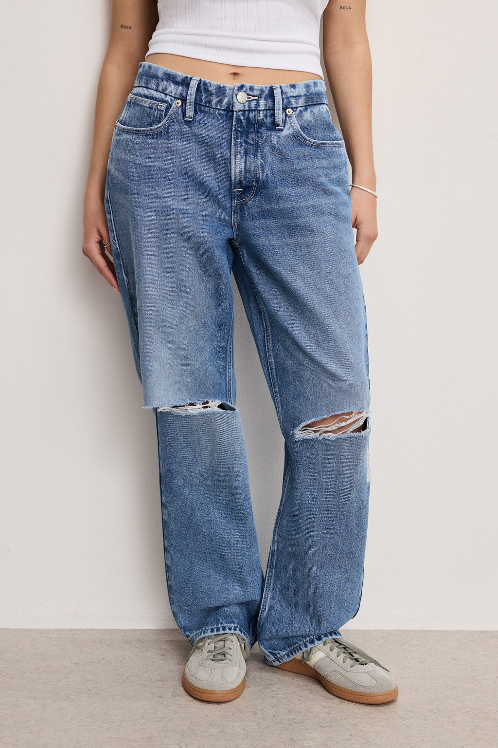 Luxury GOOD PETITE 90S JEANS INDIGO893