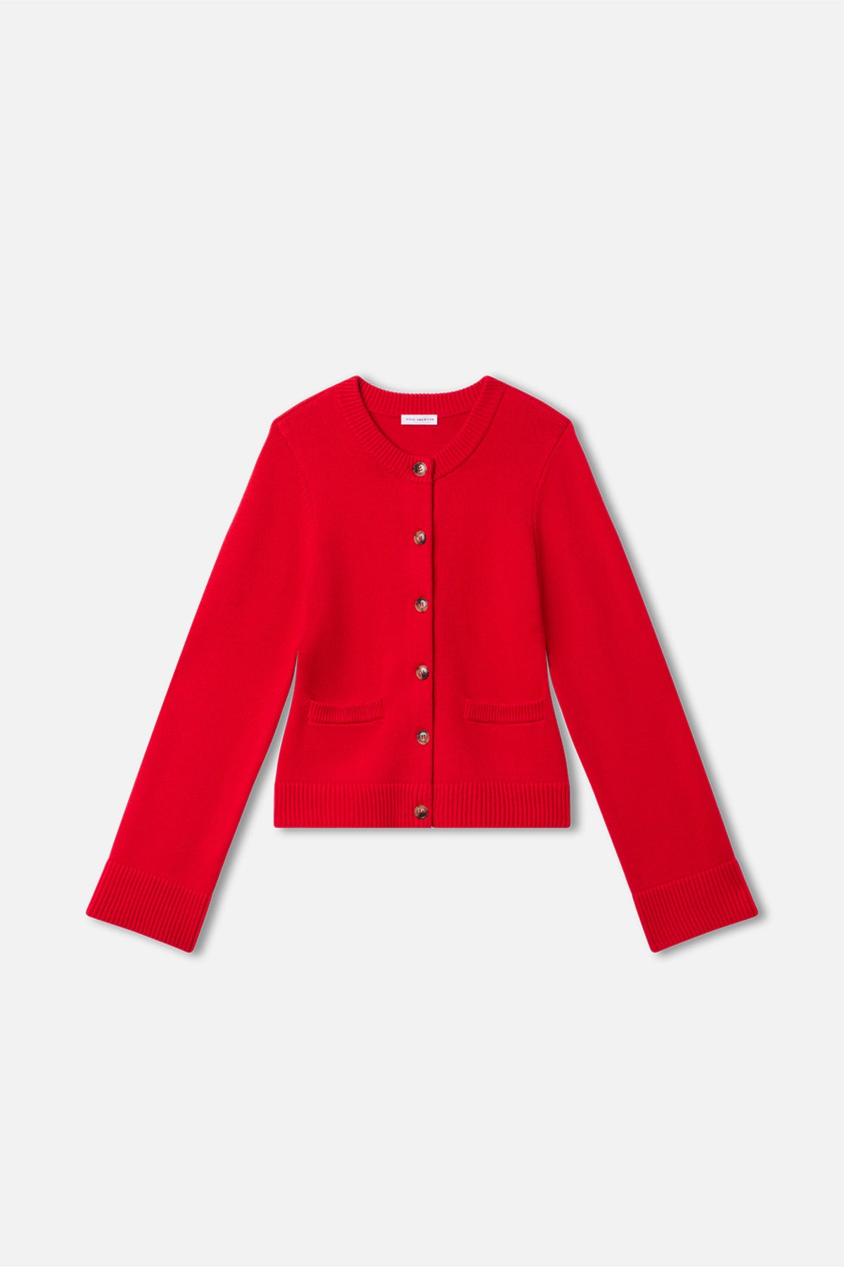Luxury BUTTON FRONT KNIT CARDIGAN CHILI001