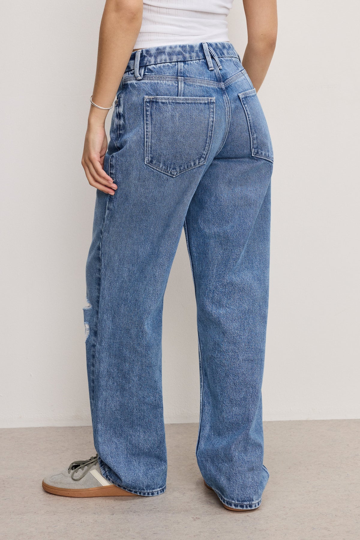 Luxury GOOD PETITE 90S JEANS INDIGO893