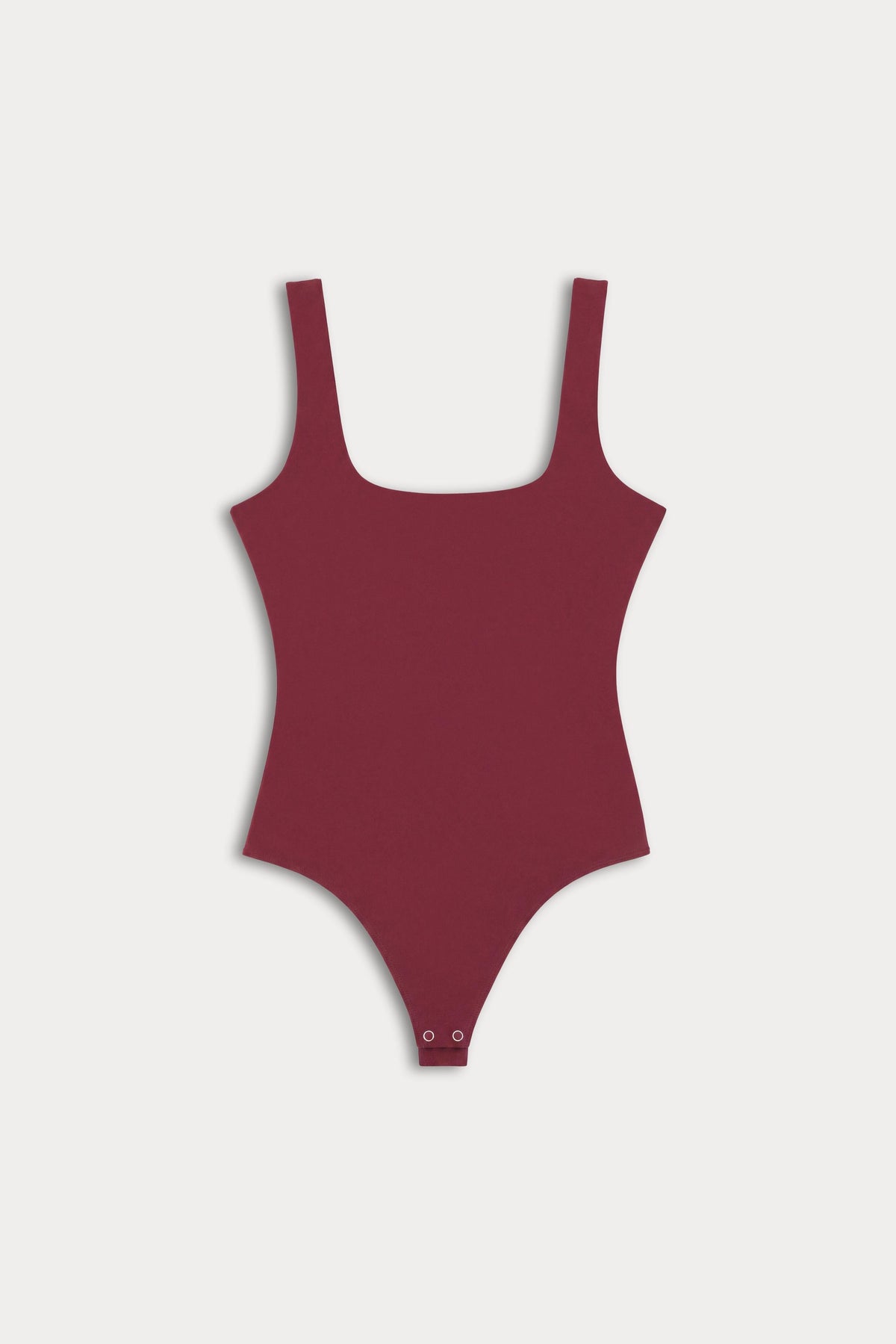 Luxury THE SCULPTING MODERN TANK BODYSUIT BERRY NOIR