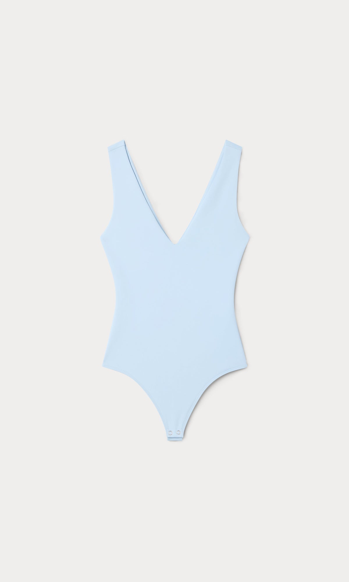 Luxury THE SCULPTING DEEP V BODYSUIT SKY