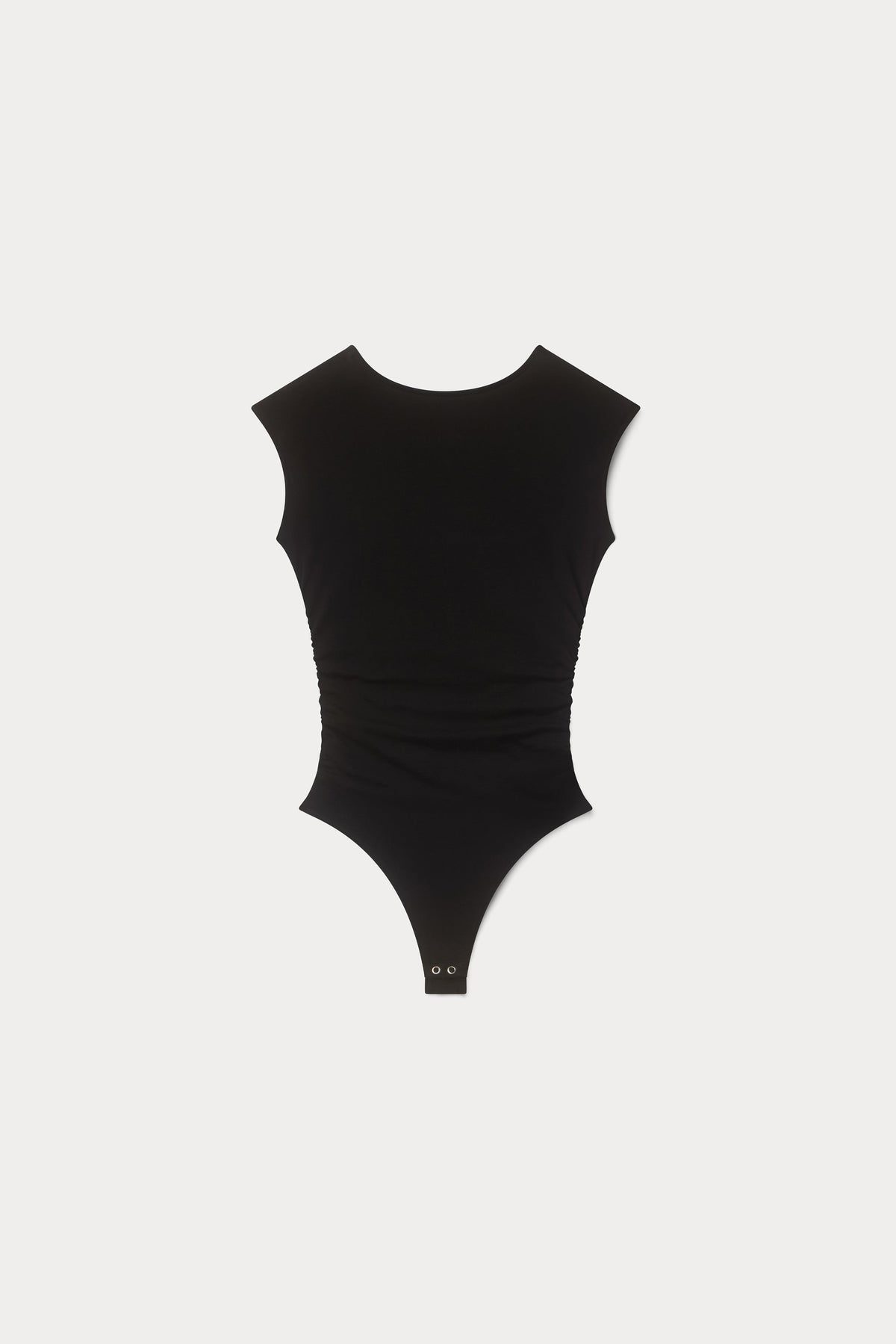 Luxury SUPER STRETCH OPEN BACK BODY SUIT BLACK001
