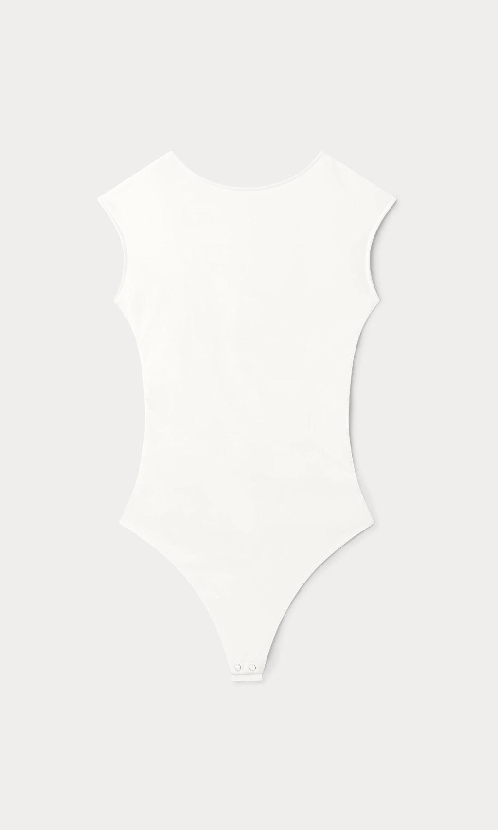 Luxury THE OPEN BACK BODYSUIT WHITE001