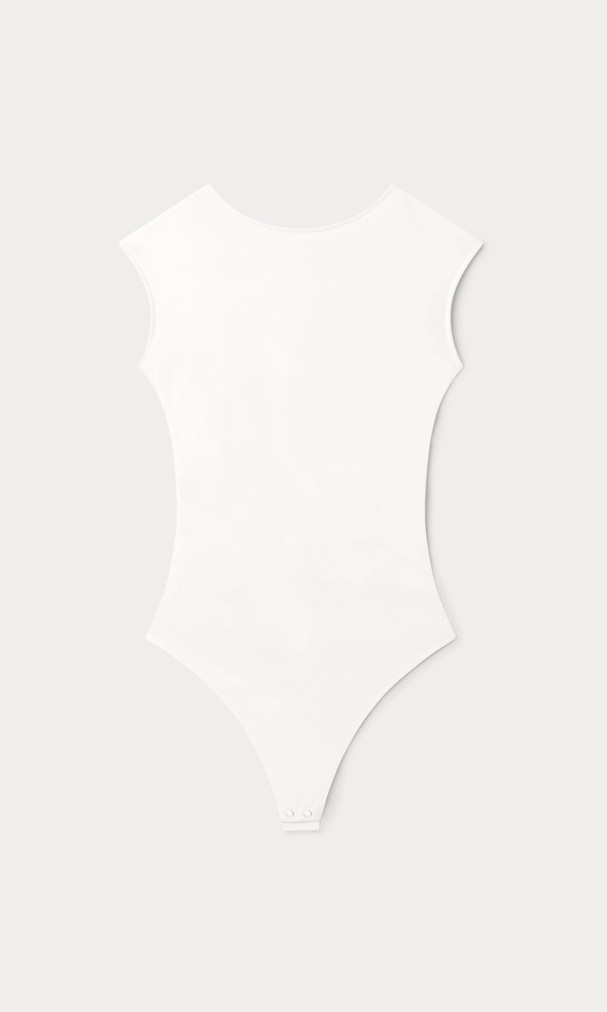 Luxury THE OPEN BACK BODYSUIT WHITE001