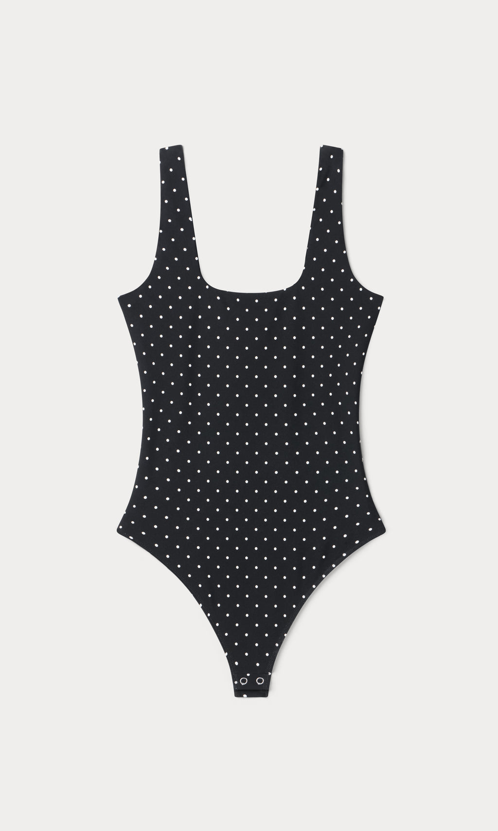Luxury THE WEIGHTLESS SCULPTING MODERN TANK BODYSUIT MINI DOT BLACK