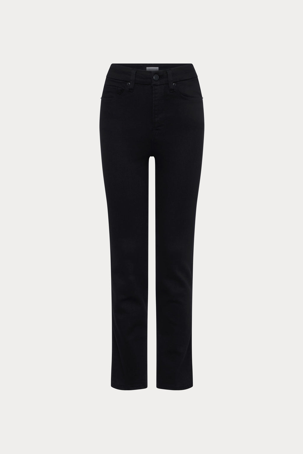 Luxury NEVER FADE GOOD CURVE STRAIGHT JEANS BLACK