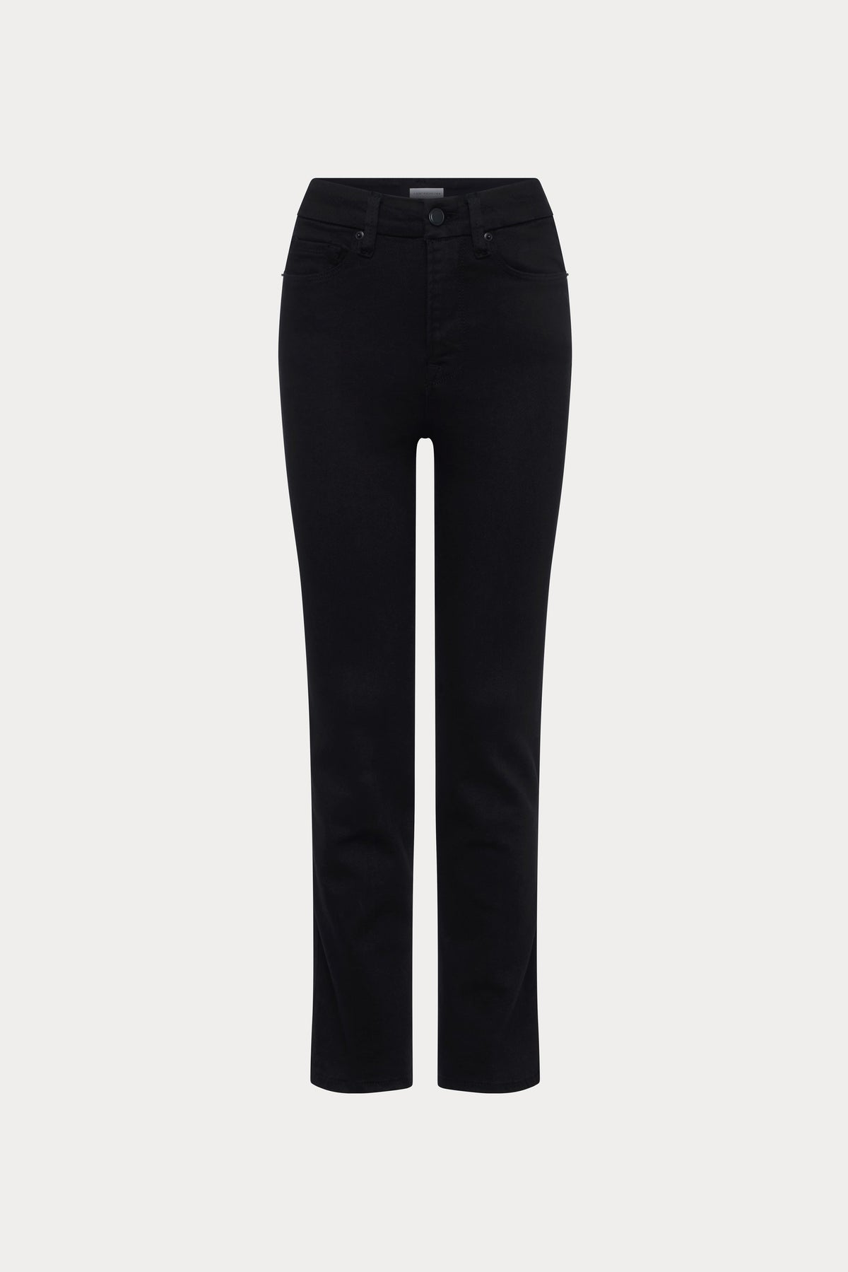 Luxury NEVER FADE GOOD CURVE STRAIGHT JEANS BLACK