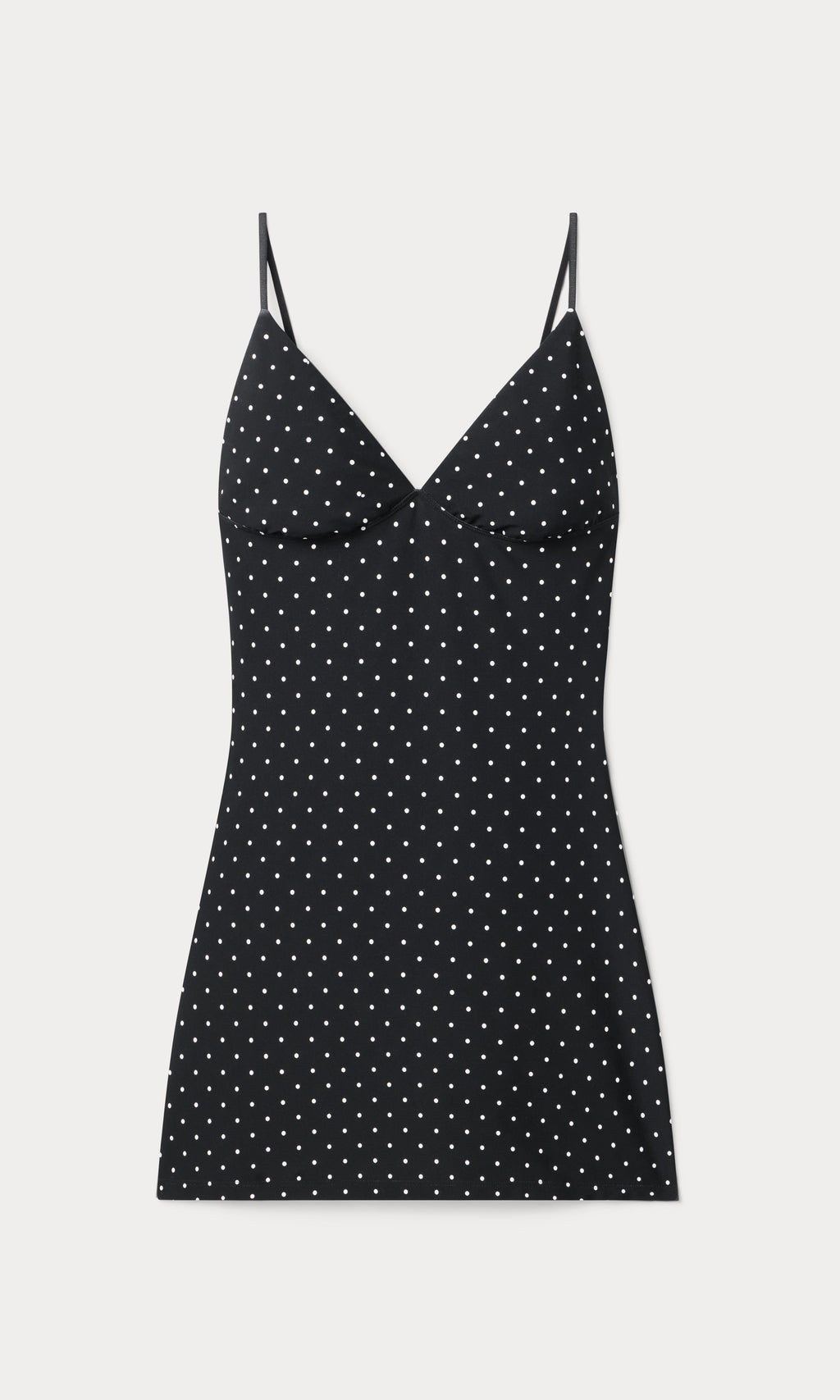 Luxury THE WEIGHTLESS SCULPTING MINI DRESS MINI DOT BLACK