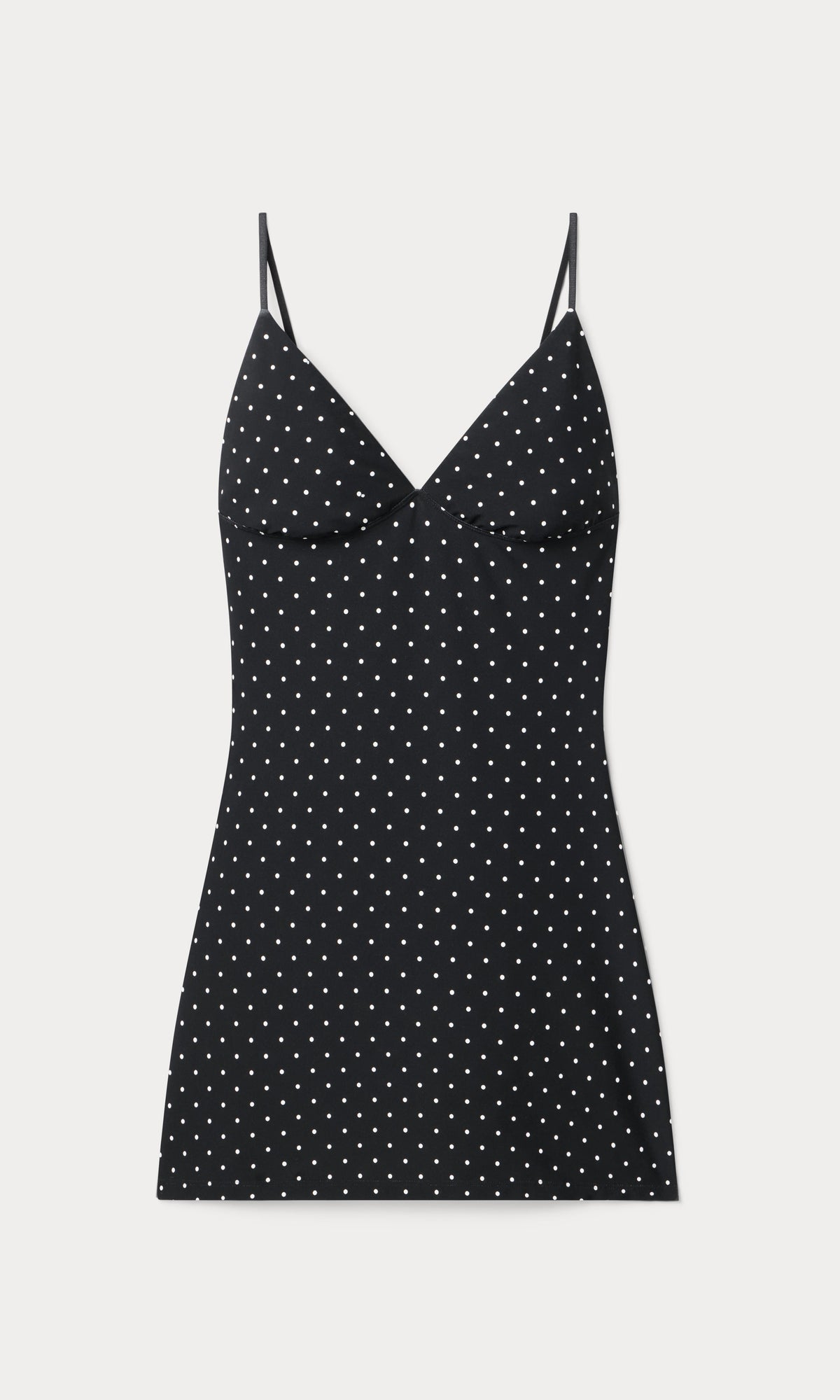 Luxury THE WEIGHTLESS SCULPTING MINI DRESS MINI DOT BLACK