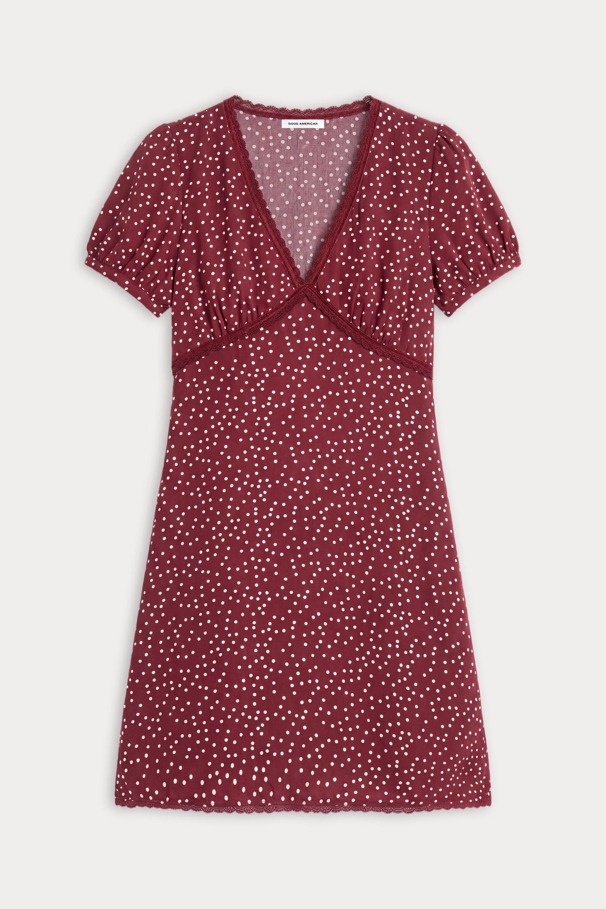 Luxury THE WOVEN V NECK DRESS BERRY NOIR PRINT