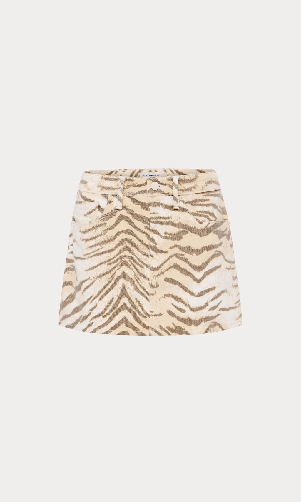 Luxury GOOD 90S TIGER MINI SKIRT BROWN TIGER
