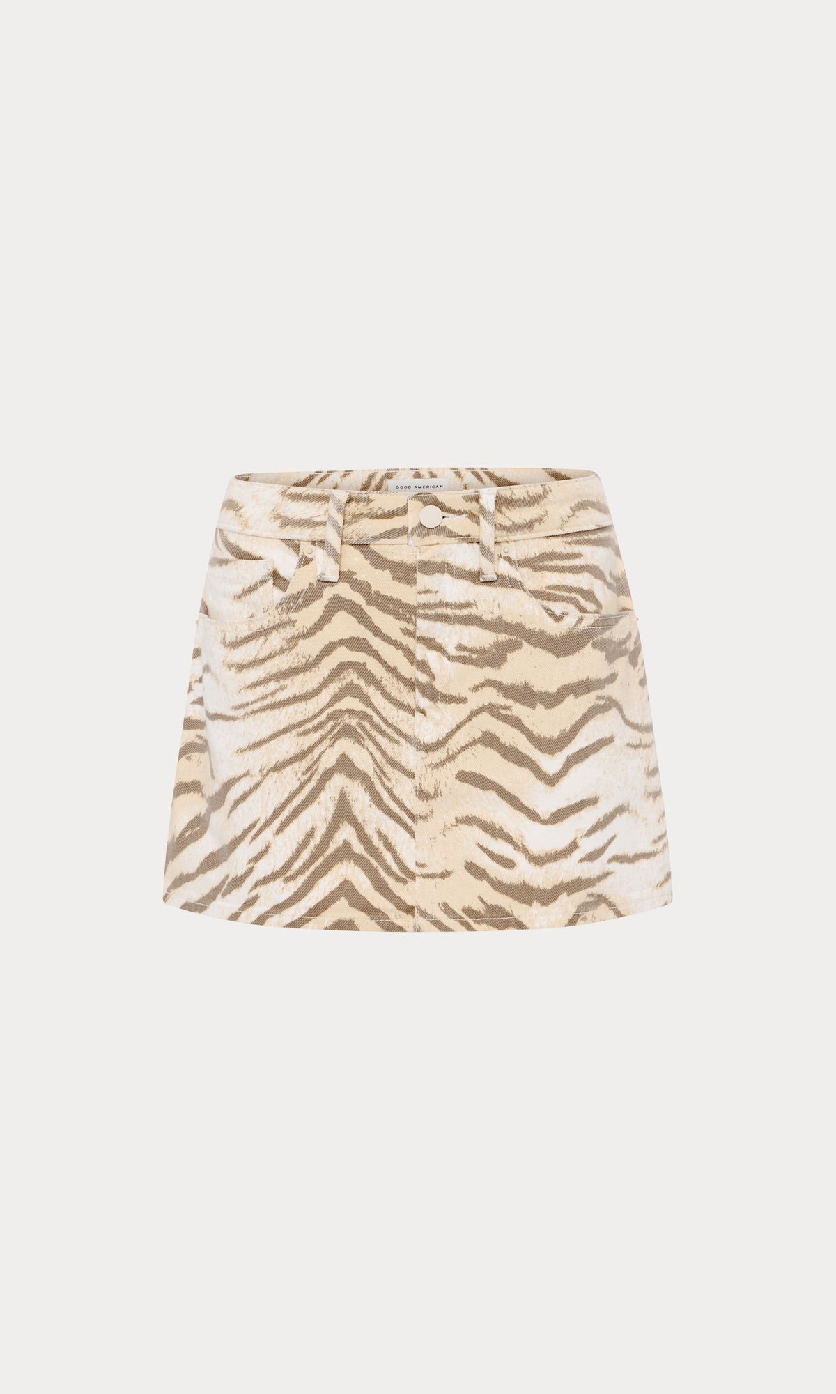 Luxury GOOD 90S TIGER MINI SKIRT BROWN TIGER