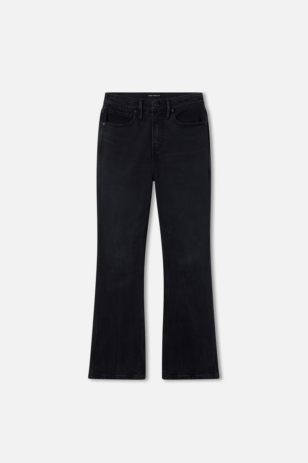 Luxury SOFT TECH GOOD KICK FLARE JEANS BLACK390