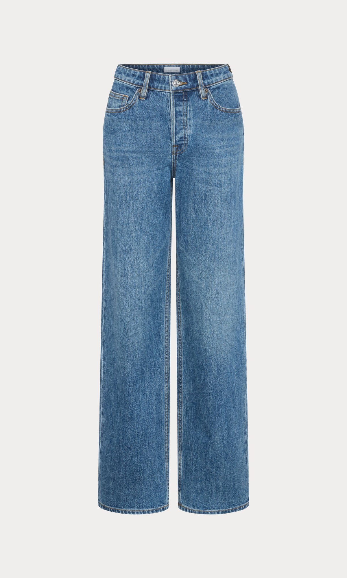 Luxury VINTAGE WIDE JEANS INDIGO1237