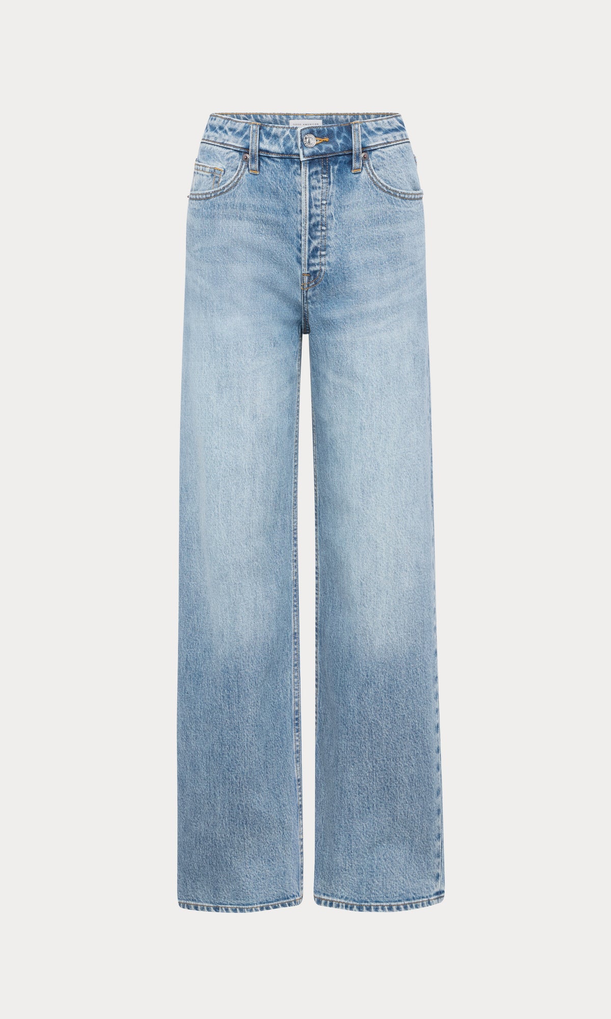 Luxury VINTAGE WIDE JEANS INDIGO1242