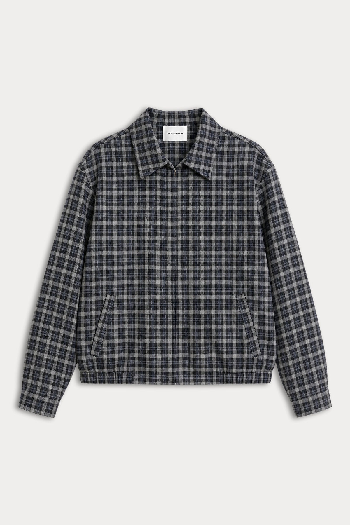 Luxury THE LIGHTWEIGHT BOMBER JACKET CHARCOAL PLAID