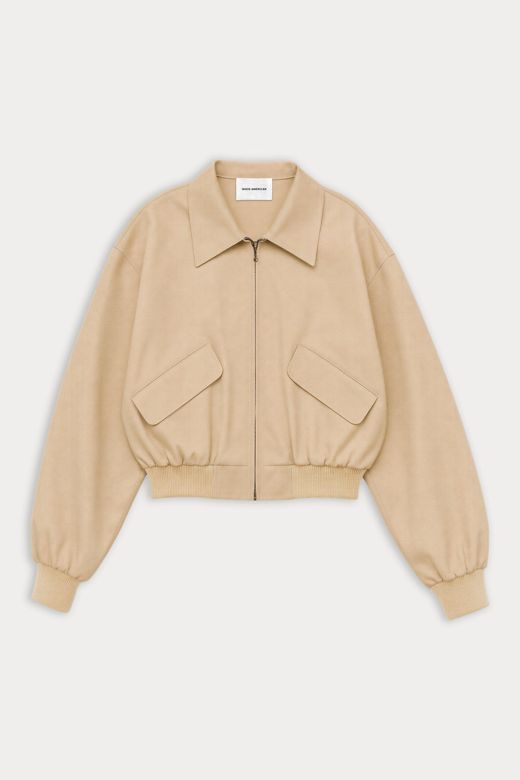 Luxury THE TWILL BOMBER JACKET DUNE MIST