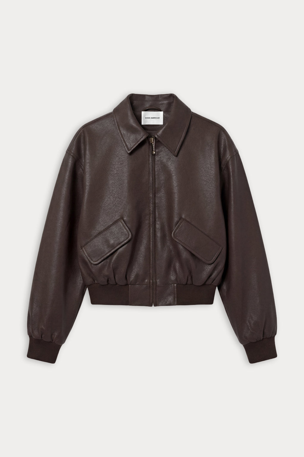 Luxury THE BETTER THAN LEATHER BOMBER JACKET ESPRESSO