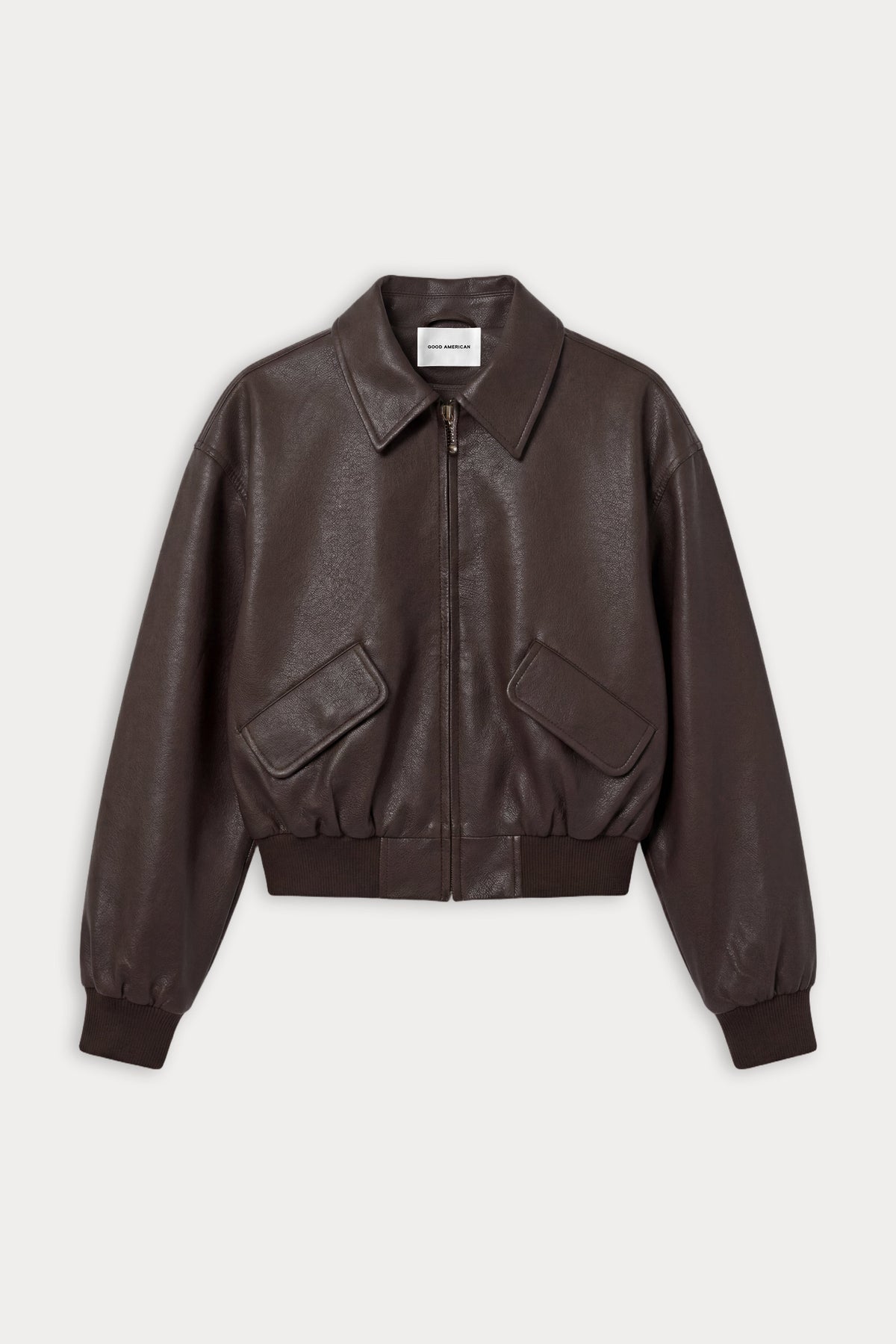 Luxury THE BETTER THAN LEATHER BOMBER JACKET ESPRESSO